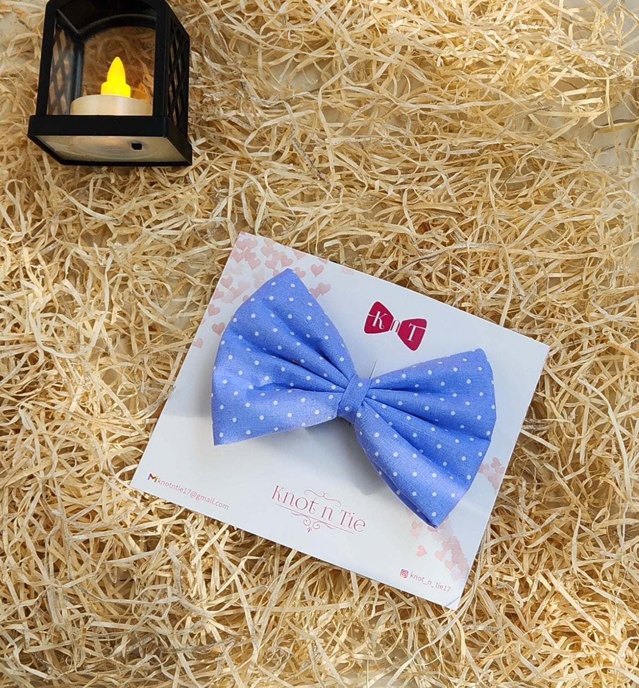 AQUA SPRINKLES ICONIC 4'' BOW