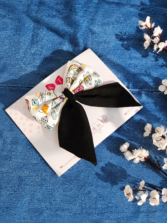 CLASSIC HARMONY PIGTAIL BOW