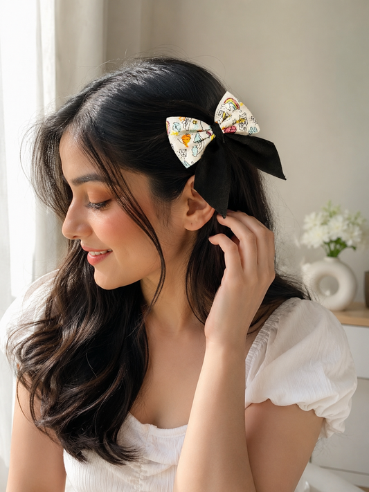 CLASSIC HARMONY PIGTAIL BOW